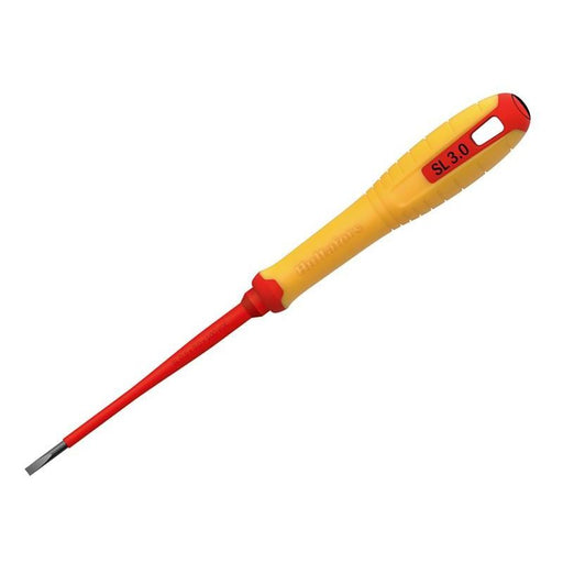 Hultafors VDE Slotted Screwdriver 3.0 x 100mm Hultafors - Town Tools