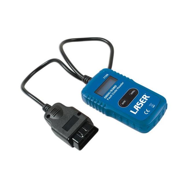 Laser OBDII/EOBD Fault Code Reader 7728 Laser - Town Tools 