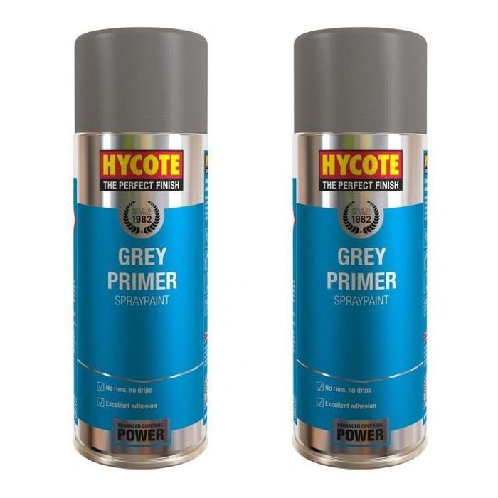 6x Hycote XUK03015 Grey Primer 400ml C/O Hycote - Town Tools 