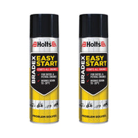 2 x Holts Bradex Easy Start Petrol Diesel Car Van Truck Starting Engine Spray Aid
