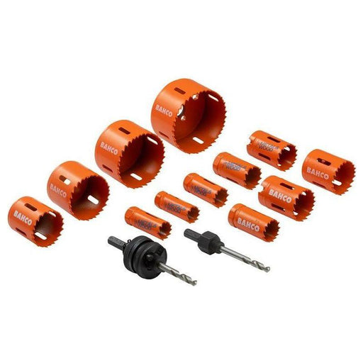Bahco Plumber's Bi-Metal Holesaw Set, 14 Piece Bahco - Town Tools