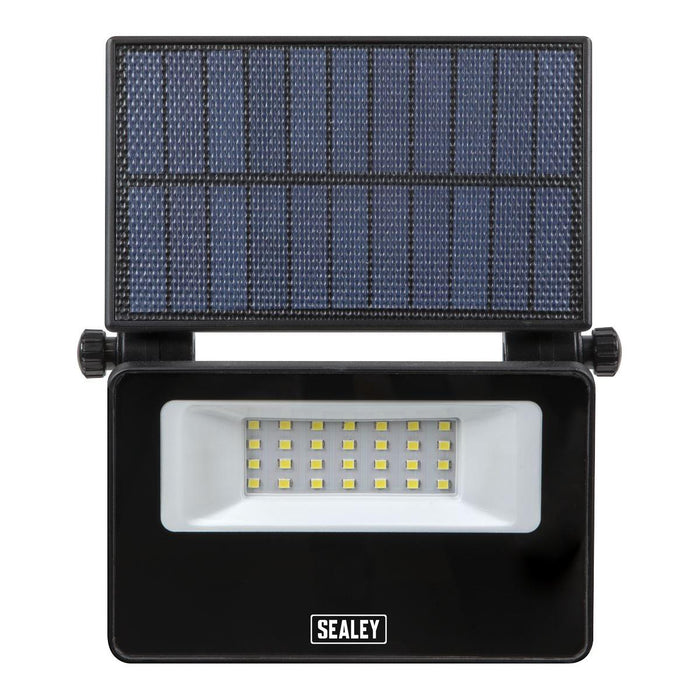 Sealey Extra-Slim Solar Floodlight with Wall Bracket 20W SMD LED LED20S Sealey - Town Tools 