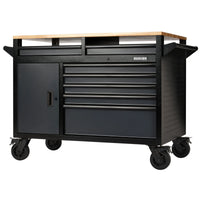 Draper BUNKER 14 Drawer Multi-Functional Workbench Roller Tool Cabinet, 48"