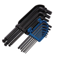 Draper Metric Hexagon and Ball End Hexagon Key Set (9 Piece) - HB9MM