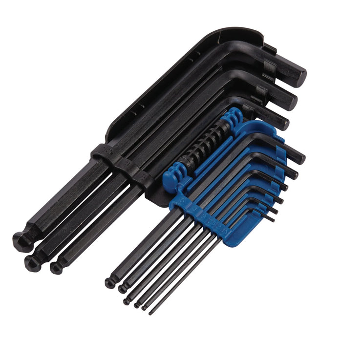 Draper Metric Hexagon and Ball End Hexagon Key Set (9 Piece) - HB9MM