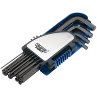 Draper Imperial Hexagon and Ball End Hexagon Key Set (12 Piece) - HB12AF