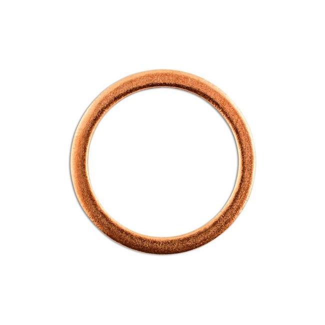 Connect Copper Sealing Washer M24 x 30 x 2.0mm 100pc 31841 Tool Connection - Town Tools 