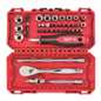 Milwaukee 1/4in. Ratchet Driver Socket Set 38pc