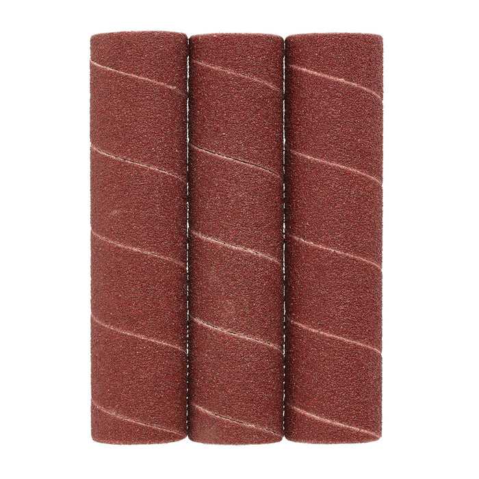 Draper Aluminium Oxide Sanding Sleeves, 25 x 115mm, 80 Grit (Pack of 3) - SSAO3