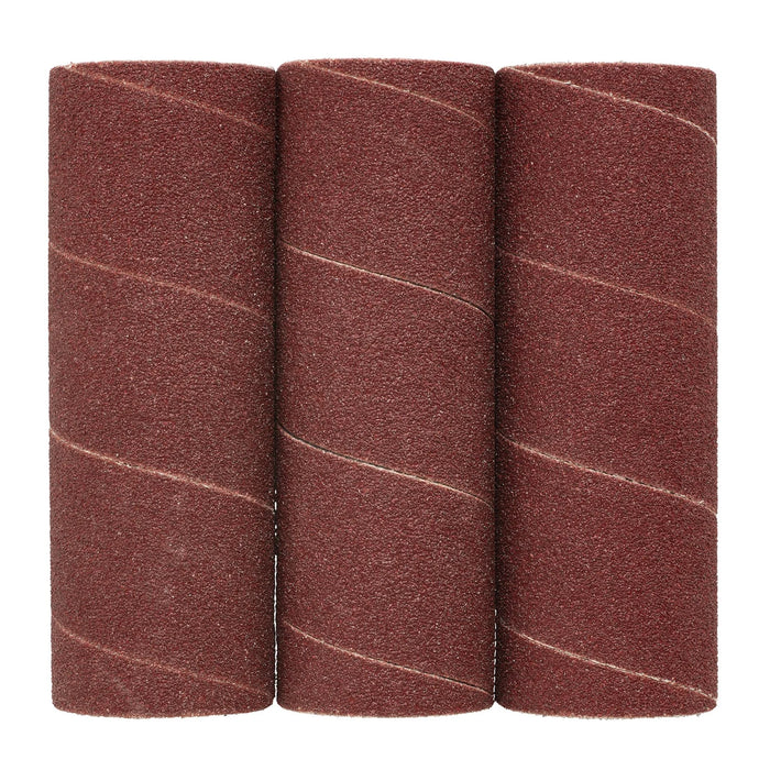Draper Aluminium Oxide Sanding Sleeves, 38 x 115mm, 80 Grit (Pack of 3) - SSAO4