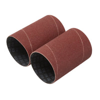 Draper Aluminium Oxide Sanding Sleeves, 75 x 115mm, 80 Grit (Pack of 2) - SSAO6