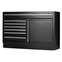 BUNKER Modular Floor Cabinet, 7 Drawer, 1360mm - MS400-7BU54