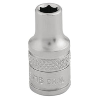Draper Imperial Socket, 1/4" Sq. Dr., 3/16" 16517