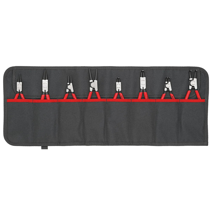 KNIPEX 00 19 58 V01 Set of Circlip Pliers, 8 Parts - 00 19 58 V01