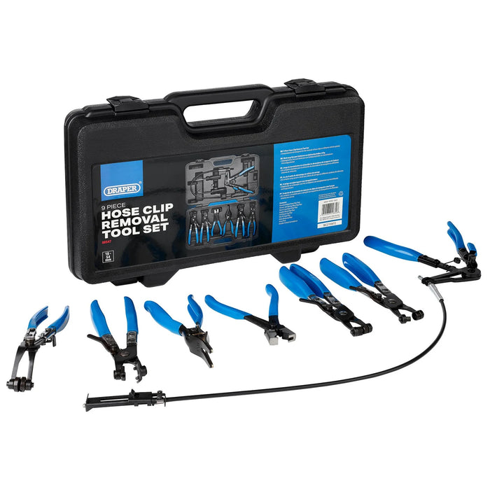 Draper Hose Clip Removal Tool Set, 18-54mm - HCRS1