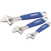 Draper Crescent-Type Adjustable Wrench Set (3 Piece) 88598