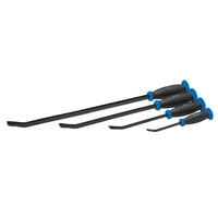 Draper 'Pound Thru' Soft Grip Pry Bar Set with Hand Guard (4 Piece) - PB/SET/SGC