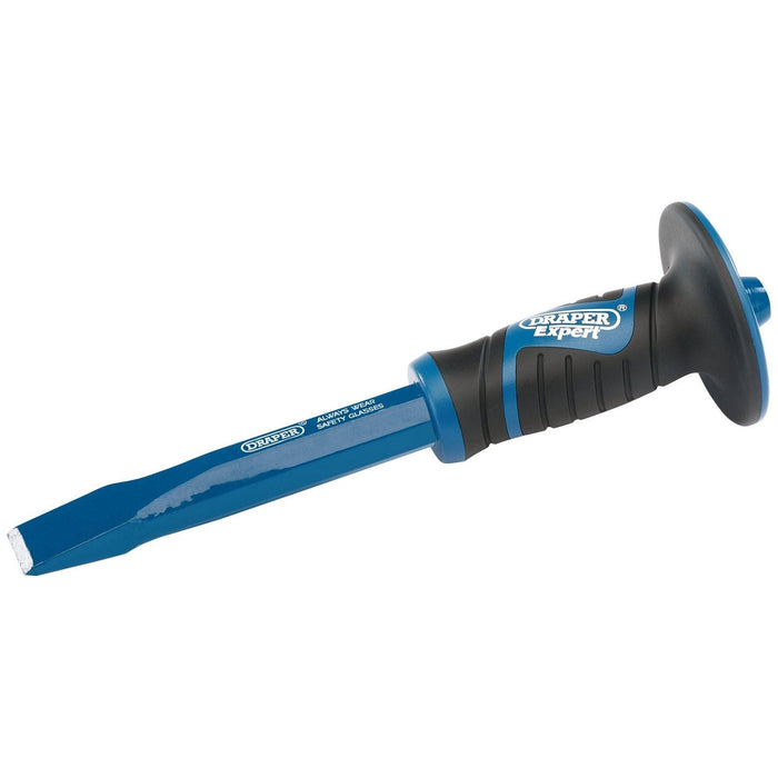 Draper Hexagonal Shank Cold Chisel with Soft Grip Hand Guard, 25 x 250mm 51051 Draper - Town Tools 