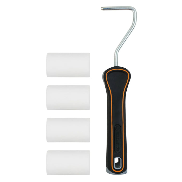 ROLLINGDOG SUPER-EDGE™ Mini High-Density Paint Roller Set, 2"/50mm (5 Piece)