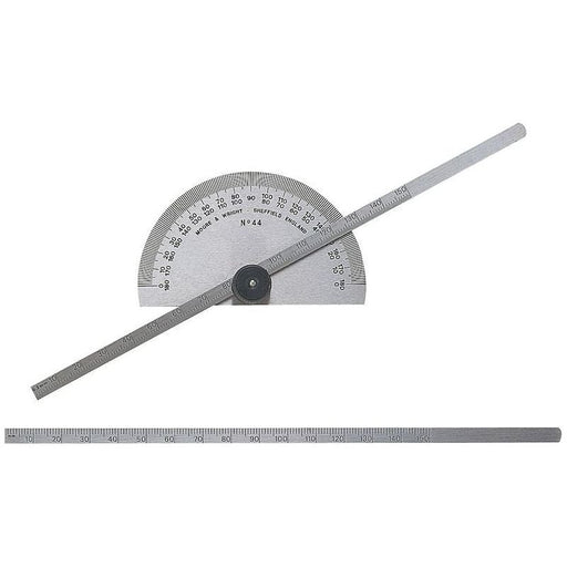 Moore & Wright Protractor Type Depth Gauge Metric 0-150mm Moore & Wright - Town Tools