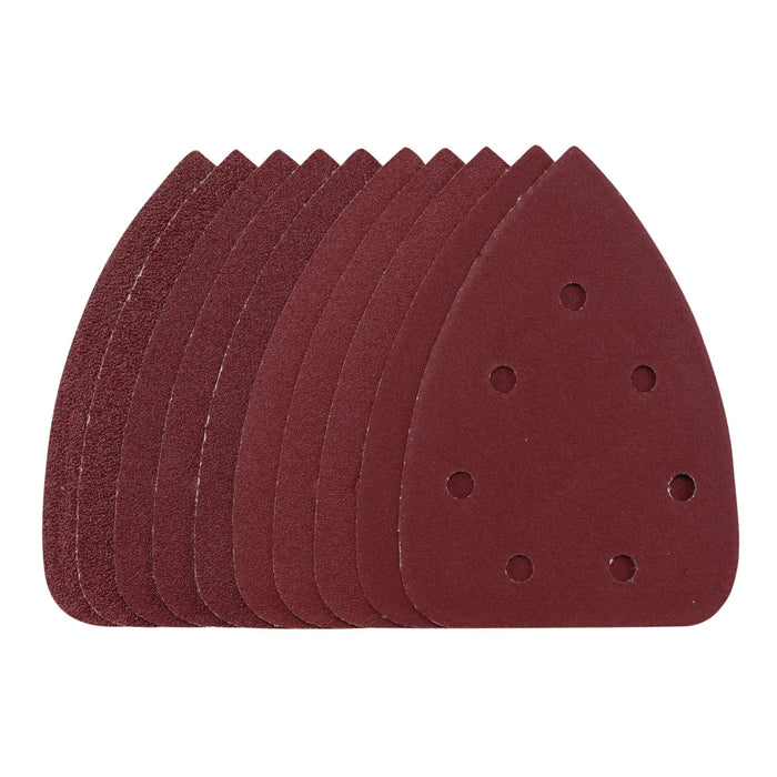Draper Detail Sanding Sheets with Hook and Loop, 140mm, Assorted Grit, SSD6