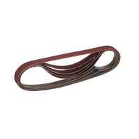 Draper Cloth Sanding Belt, 13 x 457mm, 80 Grit (Pack of 5) - SB13457