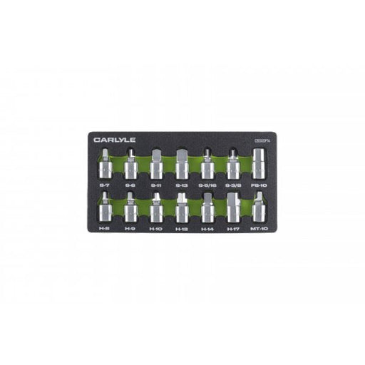 Carlyle Tools 14 Pc Oil Drain Plug Socket Set - image 1