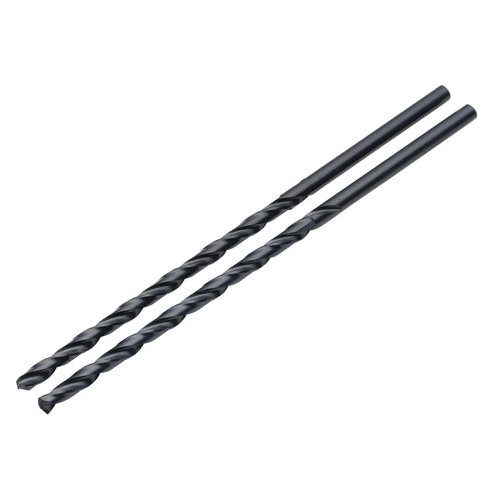Draper Black HSS Long Drill Bit 3.5 x 100mm (Pack of 2) - DBBSL