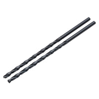 Draper Black HSS Long Drill Bit 4 x 119mm (Pack of 2) - DBBSL