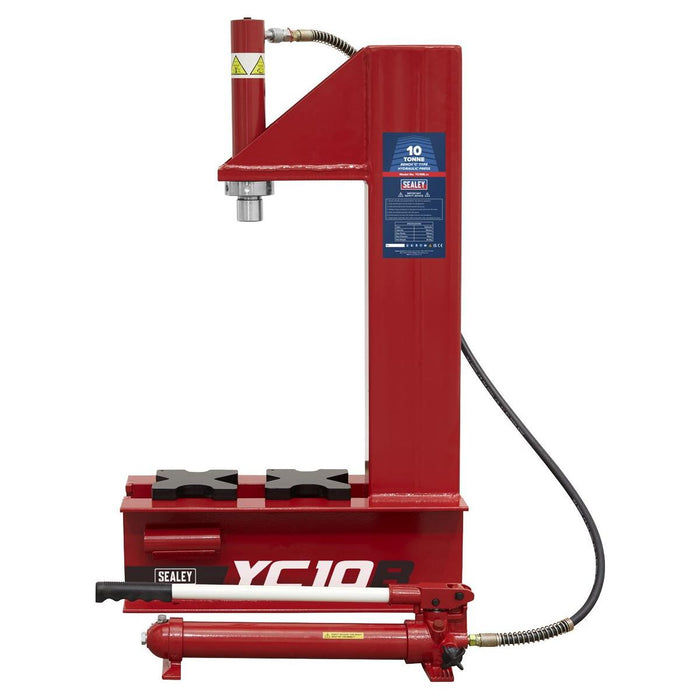 Sealey Hydraulic Press 10 Tonne Bench 'C' Type YC10B Sealey - Town Tools 