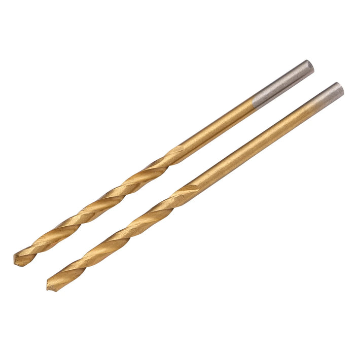 Draper HSS Titanium Nitride Coated Drill Bit, 2 x 49mm (Pack of 2) - DBTS
