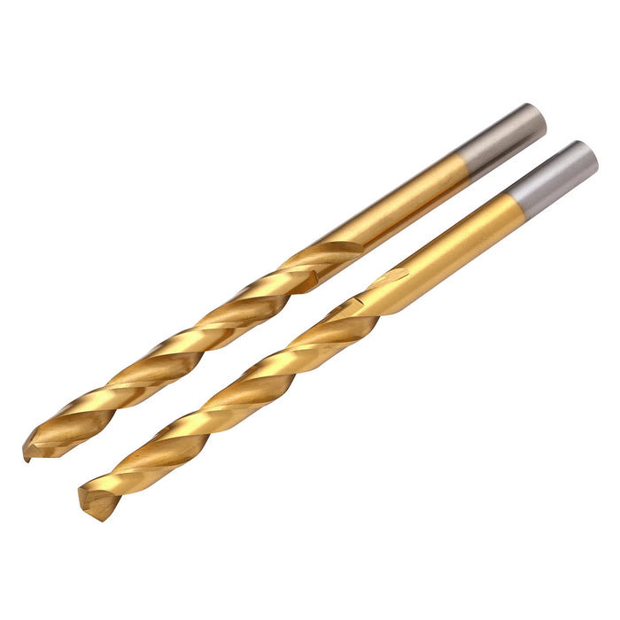 Draper HSS Titanium Nitride Coated Drill Bit, 5.5 x 93mm (Pack of 2) - DBTS
