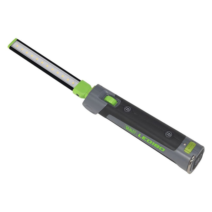 Sealey Rechargeable Slim Folding Inspection Light 4W & 1W SMD LED Lithium-ion Sealey - Town Tools 