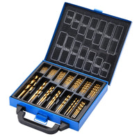 Draper HSS Titanium Nitride Coated Drill Bit Set (99 Piece) - DBTS4