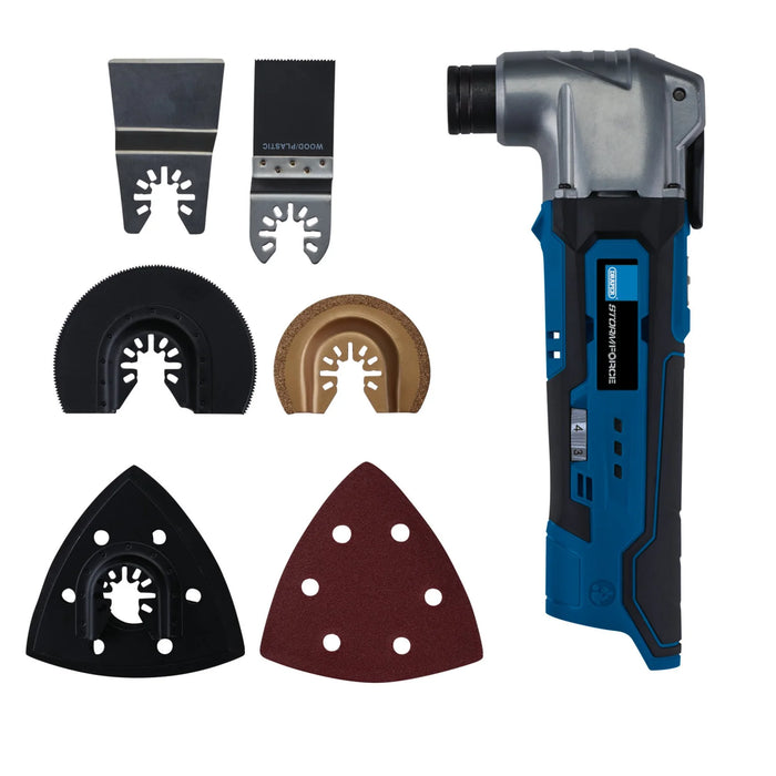 Draper Storm Force® 10.8V Oscillating Multi-Tool (Sold Bare) - OMT108