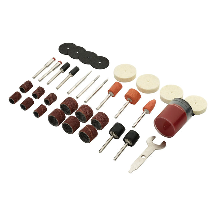 Draper Accessories Set for D20 Engraver/Grinder (32 Piece) - AD20EG-1