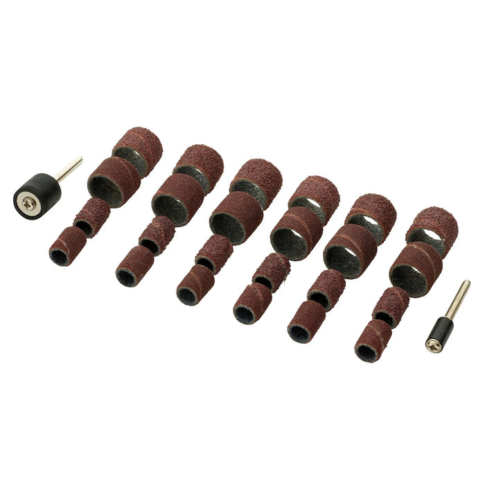 Draper Sanding Drums and Holders for D20 Engraver/Grinder (26 Piece) - AD20EG-2