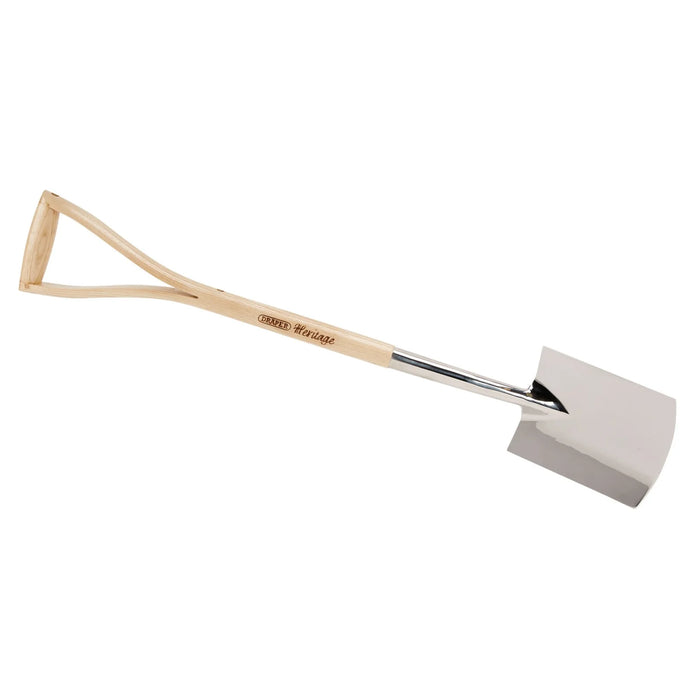 Draper Heritage Junior Stainless Steel Digging Spade - JH/DS/SS