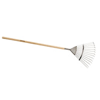 Draper Heritage Junior Stainless Steel Lawn Rake - JH/LR/SR