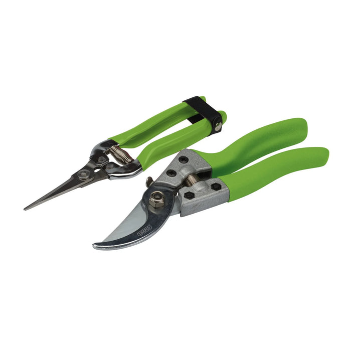 Draper Bypass Pruner and Flower Shear Set (2 Piece) - BFSEC/2