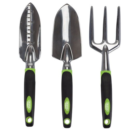 Draper Expert Aluminium Hand Fork and Trowel Set (3 Piece) - AGCT/SET