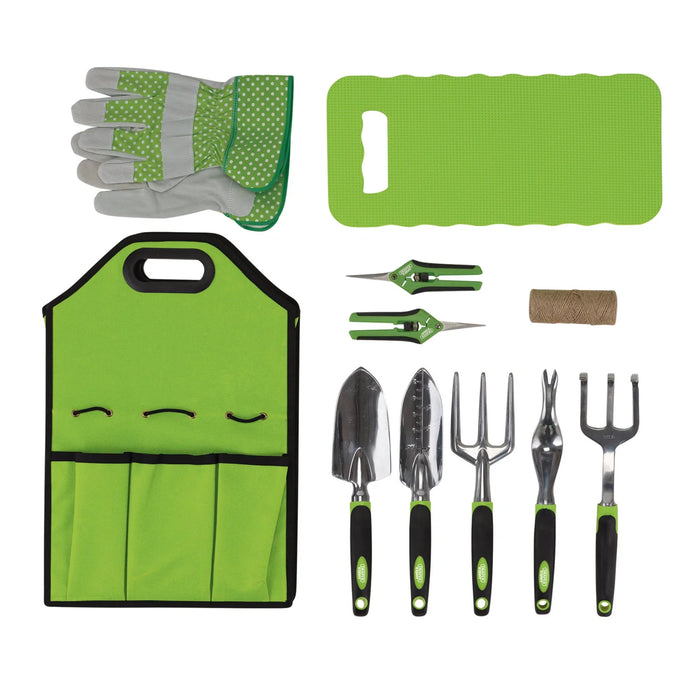 Draper Expert Aluminium Garden Tool Set with Storage Bag (11 Piece) - AGTS/11
