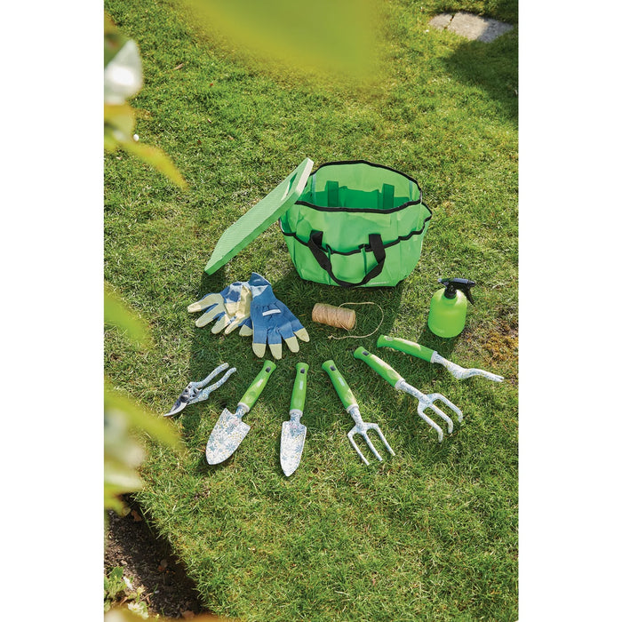Draper Garden Tool Set with Floral Pattern (11 Piece) - GTS/11
