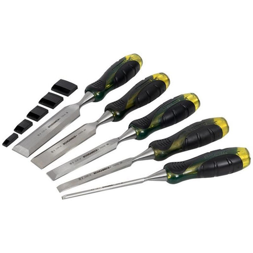Roughneck Professional Bevel Edge Chisel Set, 5 Piece Roughneck - Town Tools