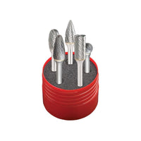Dormer Solid Carbide Rotary Burr Cylindrical Set 5 Piece
