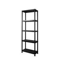 Streetwize 5-Tier Heavy Duty Plastic Shelving 20kg Per Shelf