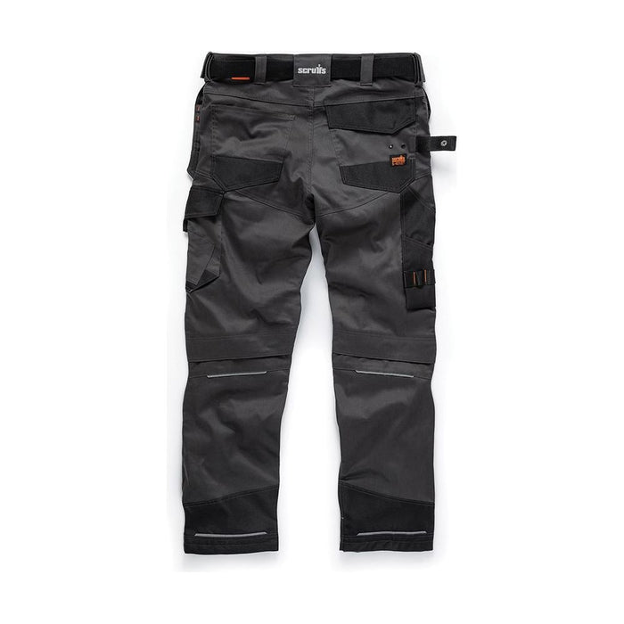 Scruffs Pro Flex Holster Trousers Graphite 38R Scruffs - Town Tools 