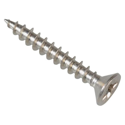 Forgefix Multi-Purpose Pozi Compatible Screw CSK ST S/Steel 3.5 x 25mm Box 200 ForgeFix - Town Tools