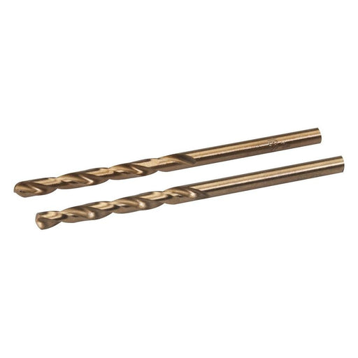 Silverline Cobalt Drill Bits 2pk 4.0mm Silverline - Town Tools 