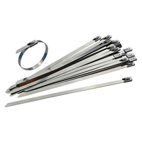 Faithfull Stainless Steel Cable Ties 7.9 x 680mm (Pack 50)